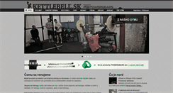 Desktop Screenshot of kettlebell.sk