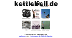 Desktop Screenshot of kettlebell.de