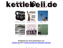 Tablet Screenshot of kettlebell.de